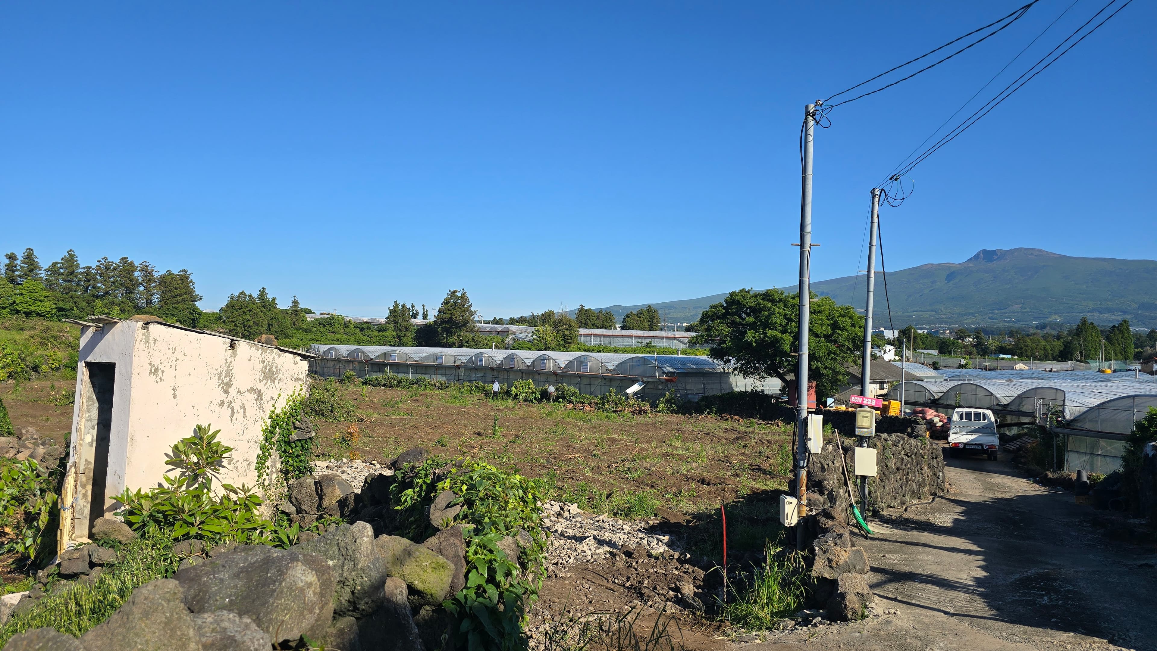 조경(밭정리) 작업 사진 1